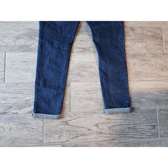 BNWT NEW Woman's 9TH & Main Curvy Jeans Maternity Blue Denim Pants Size Large - Picture 9 of 11